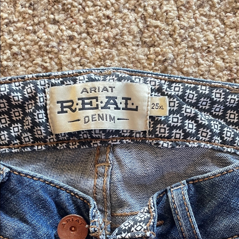 Ariat Women's Denim Boot Cut Jeans - Picture 2 of 6